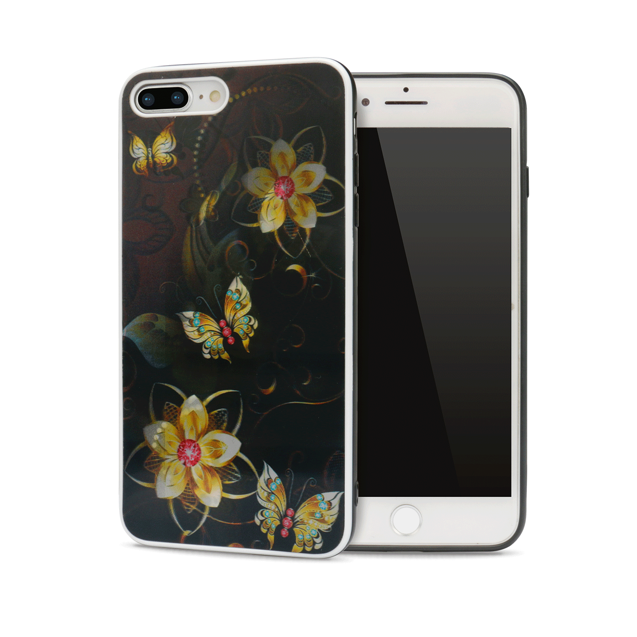 iPHONE 8 Plus / 7 Plus 3D Dynamic Change Lenticular Design Case (Butterfly)